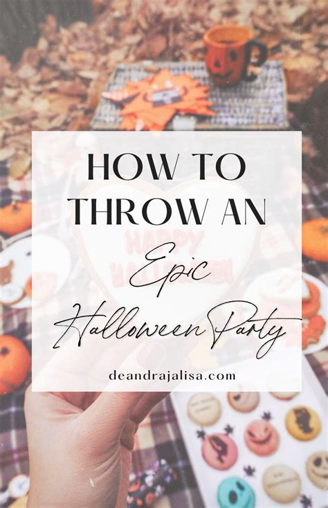 How To Throw An Epic Halloween Party Halloween Themed Birthday Party