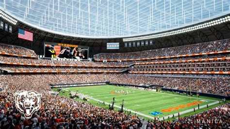 Bears Release First Renderings And Plans For New Stadium In Chicago