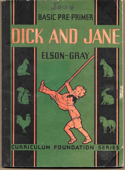 Dick And Jane Basic Pre Primer Elson Gray