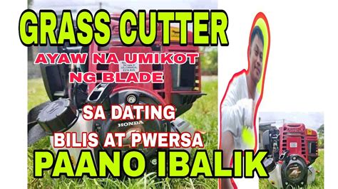 Grass Cutter Honda Gx Model Tumitigil Ayaw Umandar Ano Ang Problema