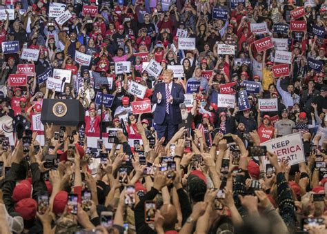 Trump Rallies Thousands In Las Vegas Says Democrats Will Have ‘lots Of