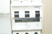 Siemens 5SX23 Leitungsschutzschalter Automat C 6 3polig C6A 3 Polig 6