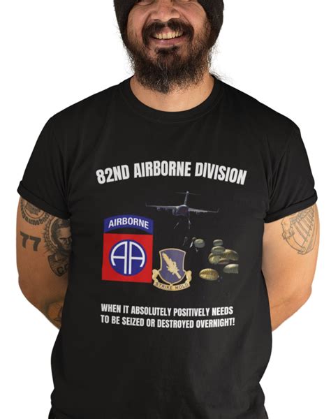 504th Pir 82nd Airborne 82nd Airborne T Shirt 82nd Airborne Tee Shirt 82nd Tshirt Airborne