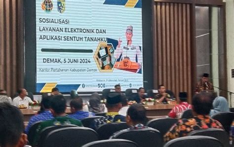 Minimalkan Pemalsuan Dokumen Wabup Demak Dukung Sosialisasi Sertifikat