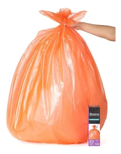 Bolsas De Basura Extra Jumbo Basuritas X Cm Bolsas Meses