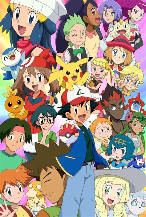 Pokemon Ash And His Friends Wallpaper Friendsa | The Best Porn Website