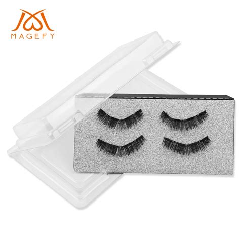 MAGEFY Magnetic Eyelashes Eye Lashes Mink Eyelashes Kit Natural Thick