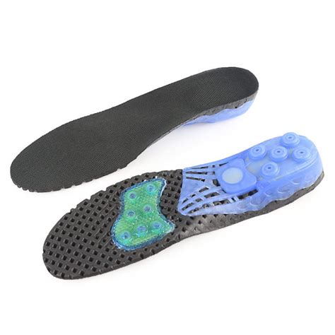 Pair Eva Spring Silicone Orthopedic Shoes Sole Sport Insoles Arch