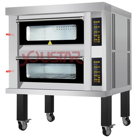 Restaurant Hotel Stainless Steel Bakery Luxury Electric Gas Deck Oven