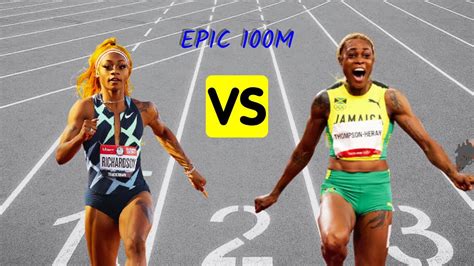 Shacarri Richardson Vs Elaine Thompson Herah M Clash Zurich