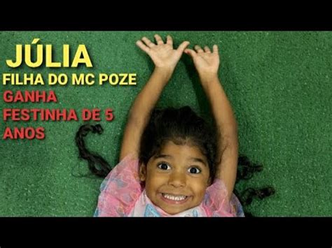 J Lia Filha Do Mc Poze E Viviane Noronha Fez Anos De Idade E Teve