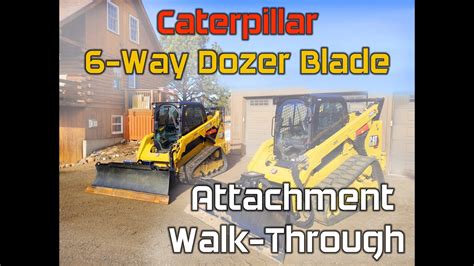 Caterpillar Standard Way Dozer Blade In Cab Walk Through Cat