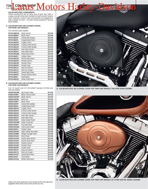 Part 2 Harley Davidson Parts And Accessories Catalog By Harley Davidson