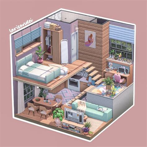 Larisandei The Sims Builds On Instagram Bright Apartment Cc