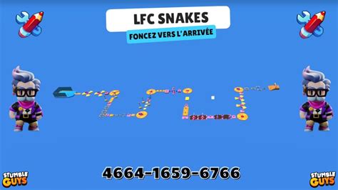 J AI CREE UNE NOUVELLE MAP QUI S APPELLE LFC SNAKES SUR STUMBLE GUYS