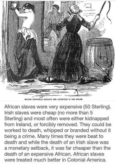 slavery - Were Irish prisoners shipped to America as slaves? - Skeptics ...