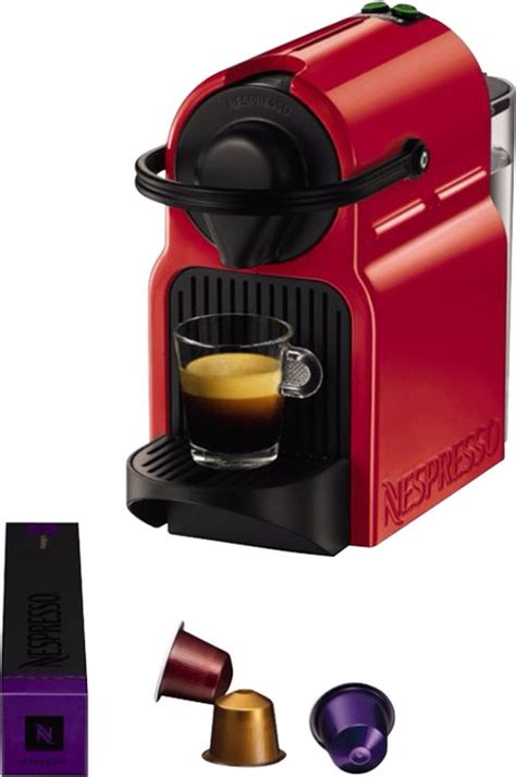 Krups Nespresso Inissia Rouge Yy Fd Koffiecupmachine L Bol