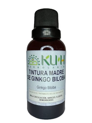 Tintura Madre Ginkgo Biloba Ml Kuh Herbolaria