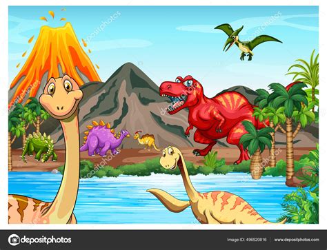 Dinosaur Landscape