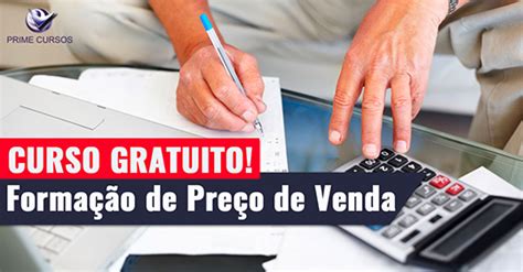 Curso De Formação De Preço De Venda Online Grátis Prime Cursos