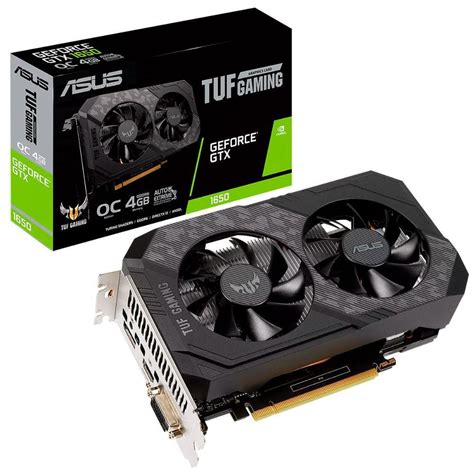 Placa de Vídeo Asus NVIDIA GeForce GTX1650 4GB