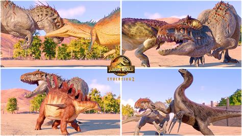 Indominus Rex Death Animations By All Dinosaurs 🦖 Jurassic World Evolution 2 Dinosaurs Fight