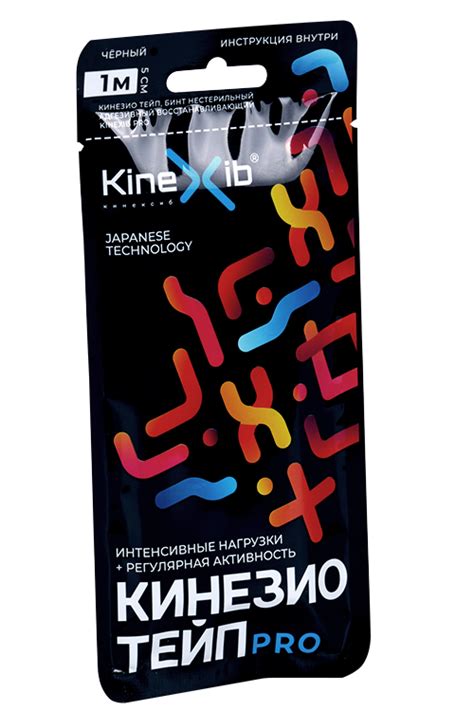 Бинт Кинезио тейп Кинексиб Про н/стер адгезивн восстанавл 5см x 1м ...