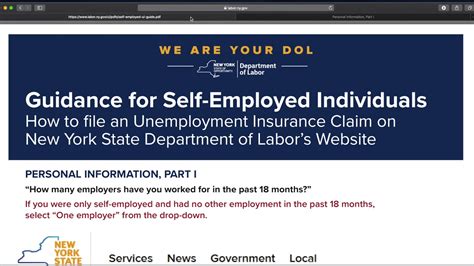 How To File A Claim For Unemployment Insurance In Ny Uber Or Lyft Driver Or Any Self Employed