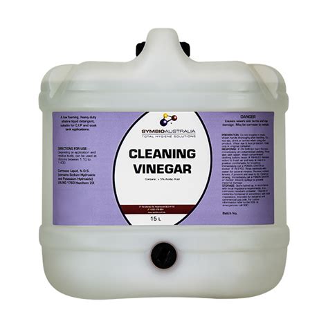 CLEANING VINEGAR 15L | Shop online at Symbio Direct