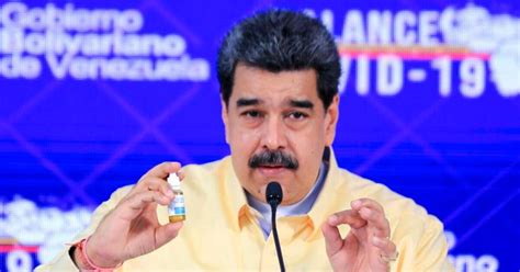 Maduro Responde A Los Que Critican Sus Gotas Milagrosas Sin Rigor