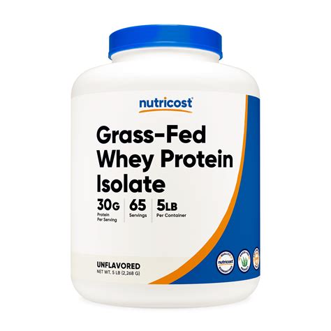 Nutricost Grass-Fed Whey Protein Isolate