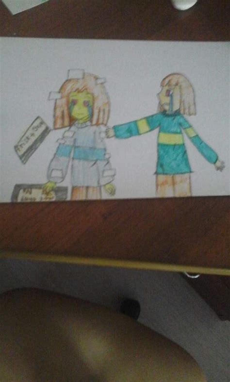 Frisk and chara | Glitchtale Amino