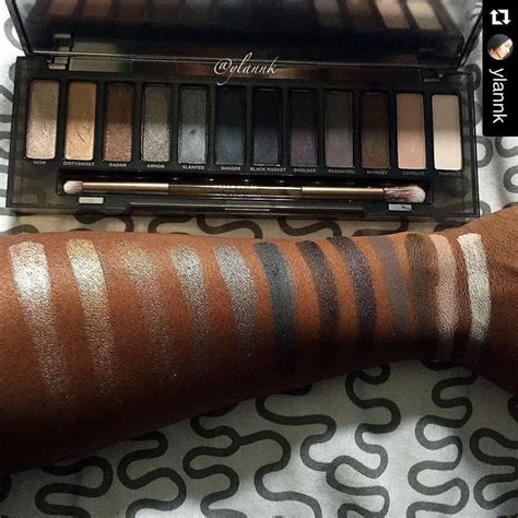Lovely Urbandecaycosmetics Naked Smoky Palette Swatches By Ylannk