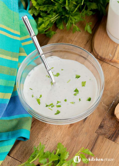 Homemade Buttermilk Ranch Dressing My Kitchen Craze