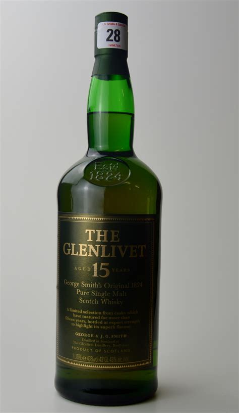 The Glenlivet George Smith`s Original 1824 Pure Single Malt Scotch