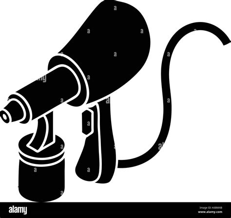 Air Paint Sprayer Icon Simple Style Stock Vector Image Art Alamy