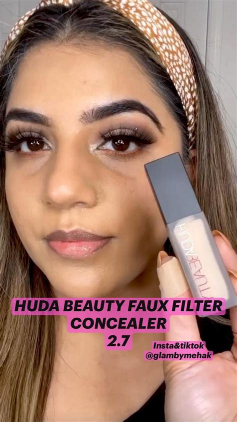 HUDA BEAUTY FAUX FILTER CONCEALER 2.7 | Huda beauty, Beauty, Concealer