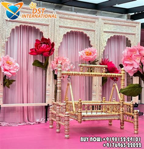 Elegant Wedding Stage Wooden Backdrop Frames Dst International