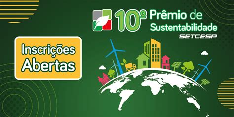 10º Prêmio de Sustentabilidade SETCESP