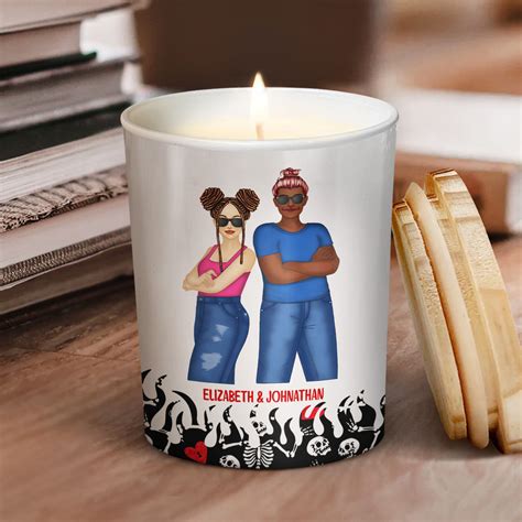 Kind Of Friend T For Bestie Personalized Scented Candle With Wo