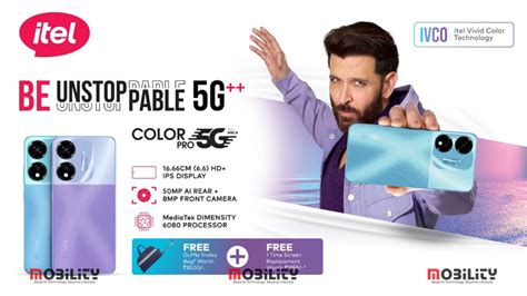 Itel Launches ColorPro 5G The Next Gen Smartphone With IVCO And 5G