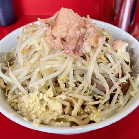 『小ラーメン（ニンニク少なめ・ヤサイ・アブラ）』ラーメン二郎 生田駅前店のレビュー ラーメンデータベース