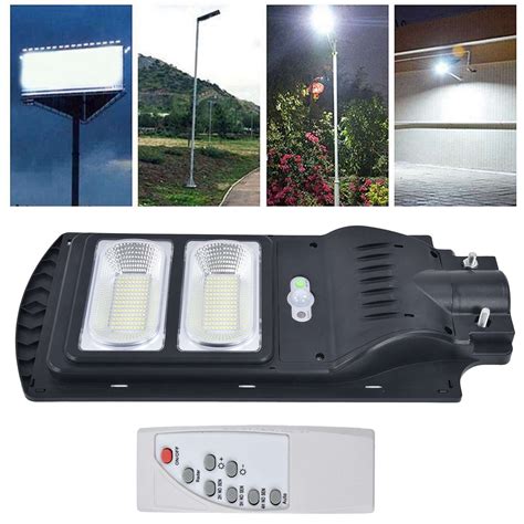 Led Solar Street Lights 500w 234 Led Motion Sensor Wireless Security Wall Light Solar Powered