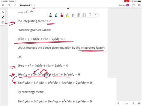 SOLVED Solve The Given Differential Equation By Separation Of