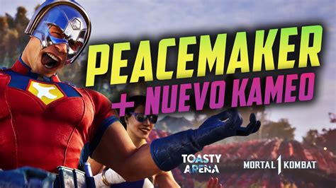 PEACEMAKER NUEVO KAMEO Reacción y Análisis Mortal Kombat 1 YouTube