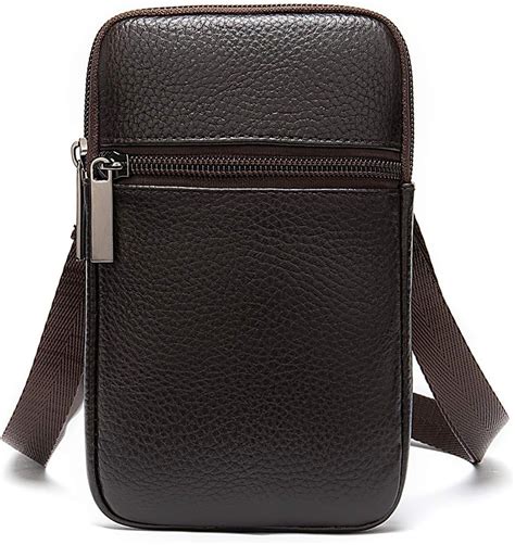 Herren Schultertaschen Leder klein Leder Herren Umhängetasche