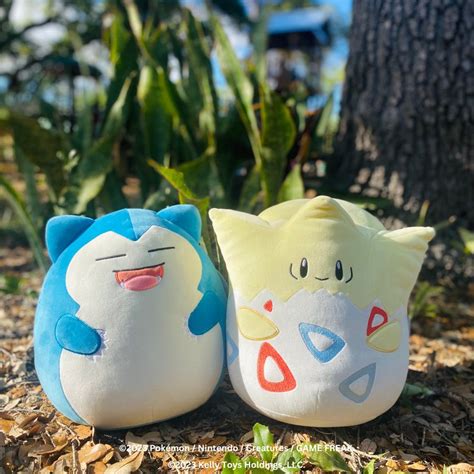 Snorlax And Togepi Squishmallows Pokemon Pok Mon Blog