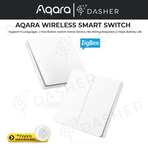 Explosion Big discount Spot Aqara Wireless Remote Switch Plug Dual ...