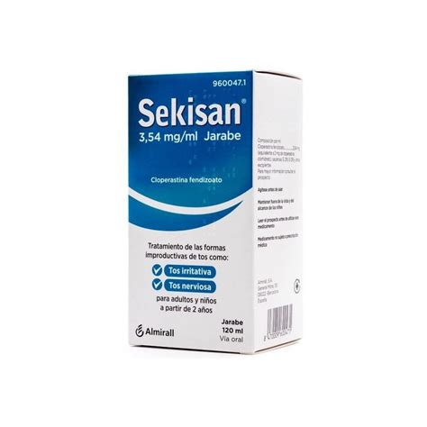 SEKISAN 3 54 Mg Ml JARABE 1 FRASCO 120 Ml NuestraFarma