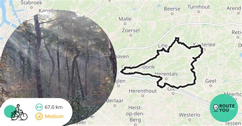 Lichtaart Recreatieve Fietsroute RouteYou